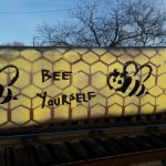 031216 Burlington Bike Path Bee yourself