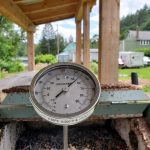 2020-08-02 Compost thermometer in Jora