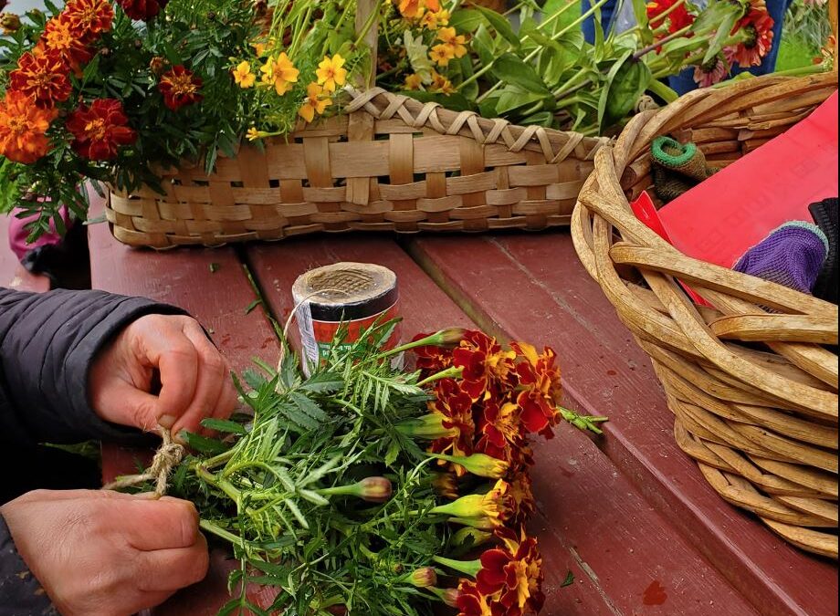 Huge Flower Grab