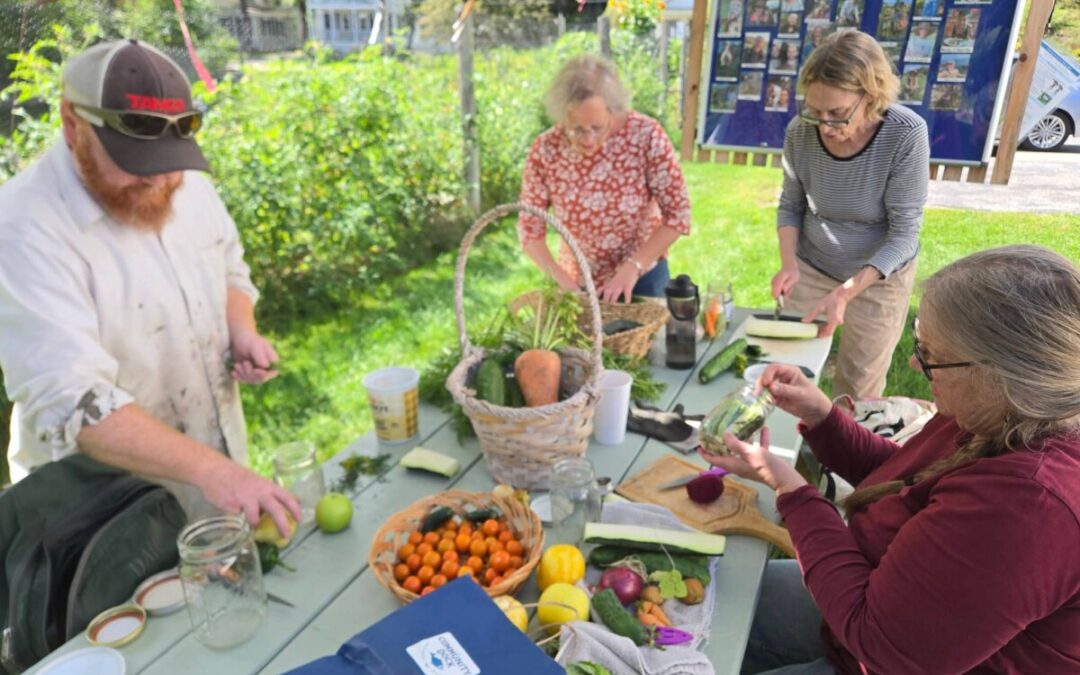 Gardeners Who Quick-Pickle Together . . .